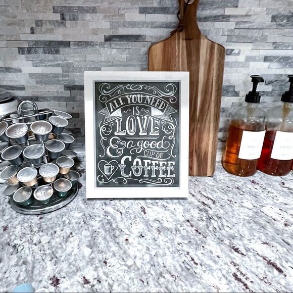 Framed Coffee Art Print - Picture 2 of 4